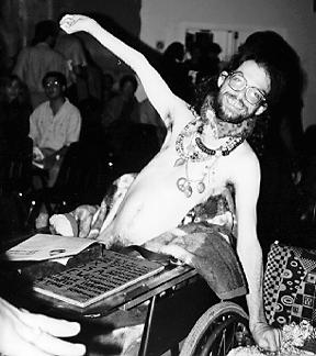 Frank Moore at SF Poetry Bash