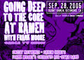 Going Deep poster Sept 2006